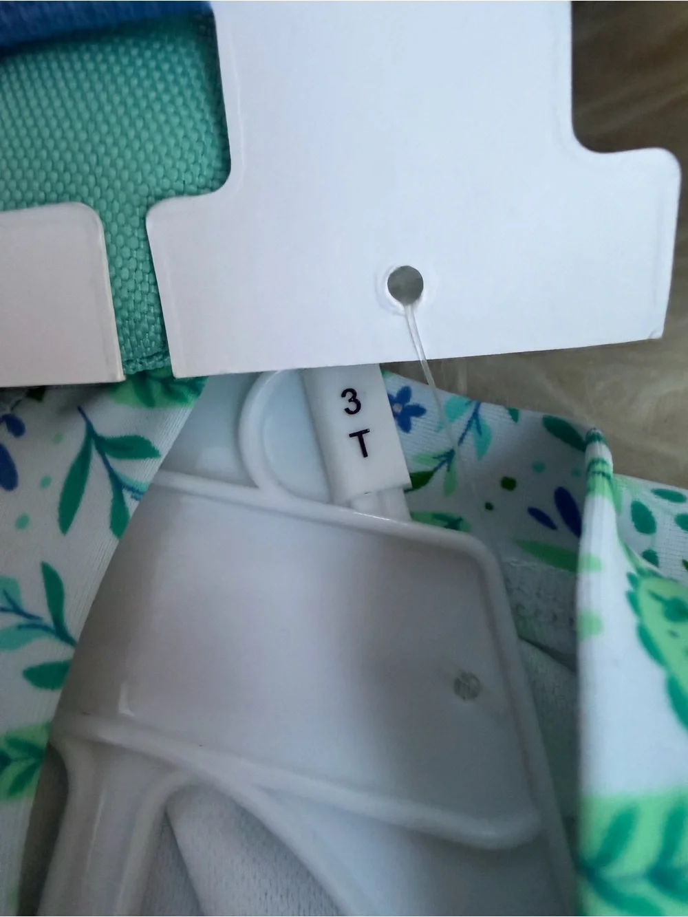 Tommy Bahama Green Floral Rash Guard Swimsuit Set - SPF 50